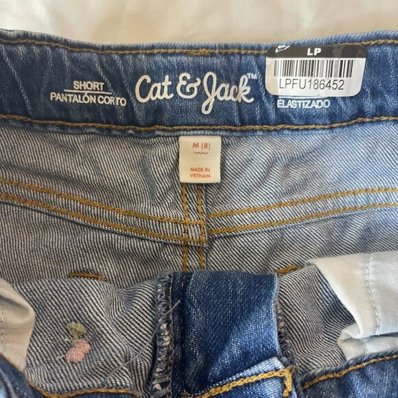 Cat & Jack. Short made of elasticized denim. Size M (8). Made in Vietnam. - Picture 7 of 7